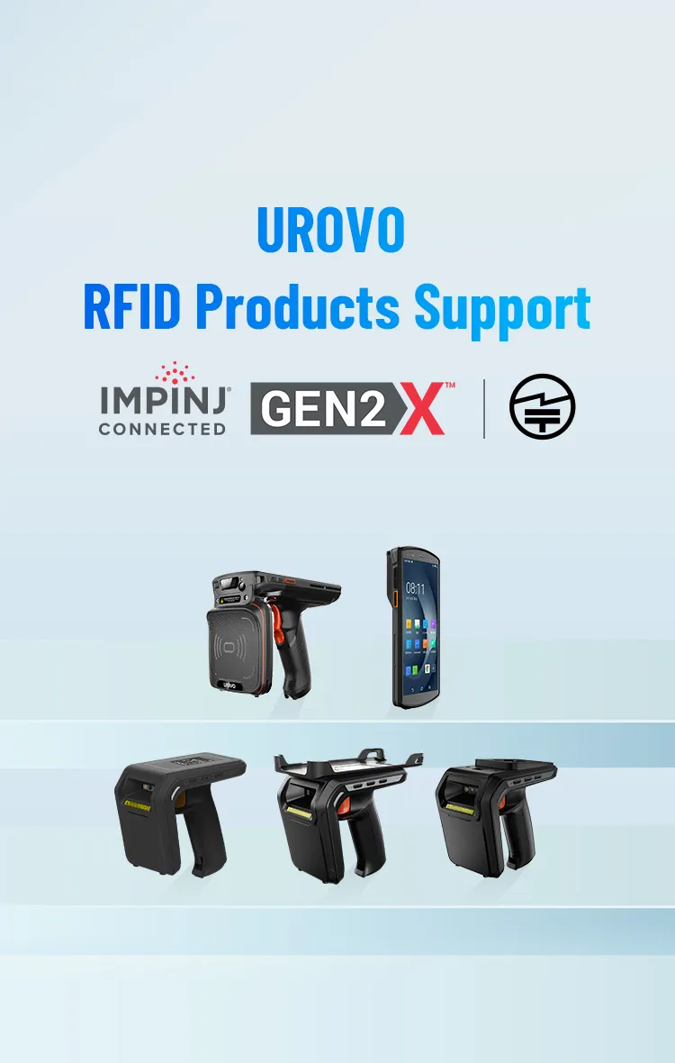 Urovo lmpinj Gen2Xを搭載RFID製品