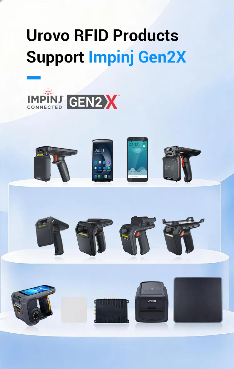 Urovo RFlD Products Support lmpinj Gen2X
