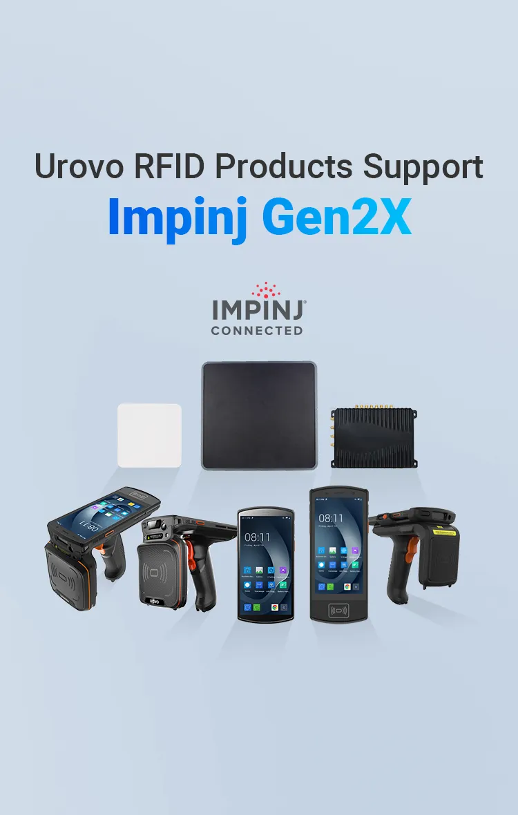 Urovo RFlD Products Support lmpinj Gen2X