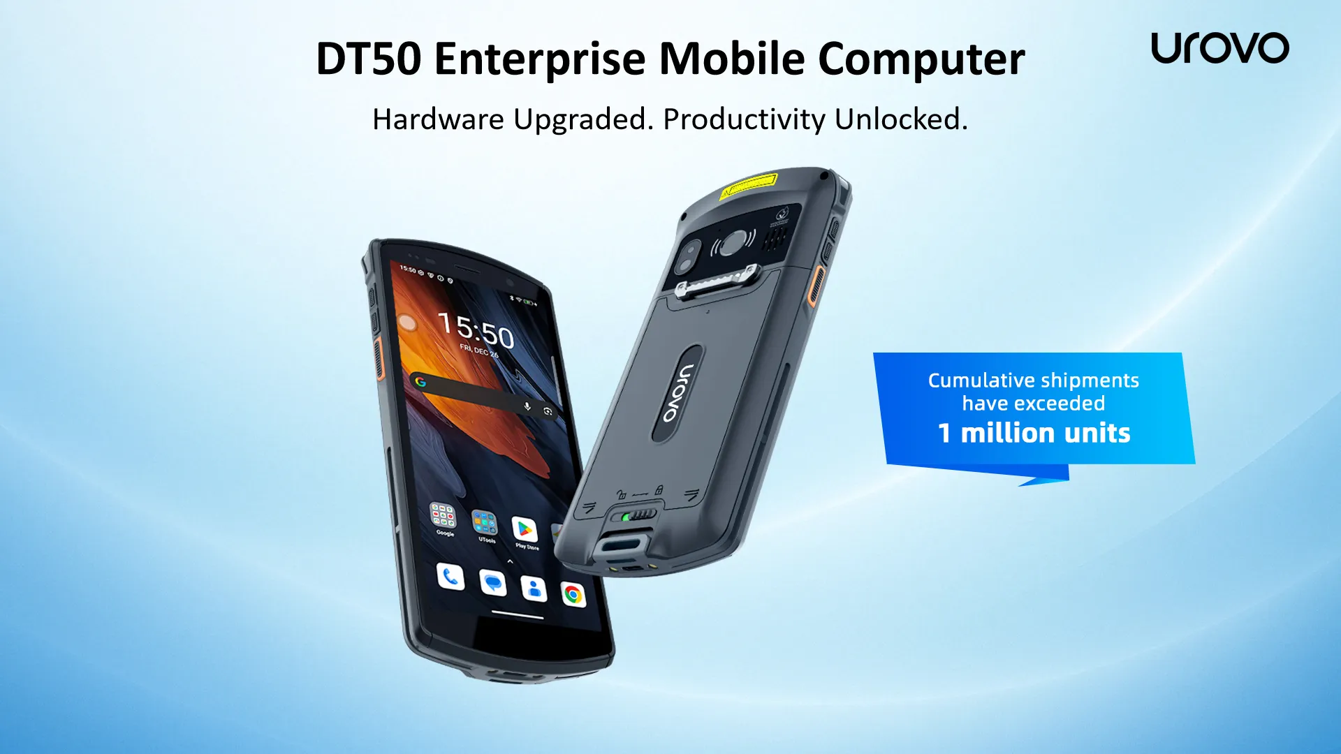UROVO Launches Its Upgraded Flagship DT50: A 20% Performance Leap for the Next Generation of Enterprise Mobility