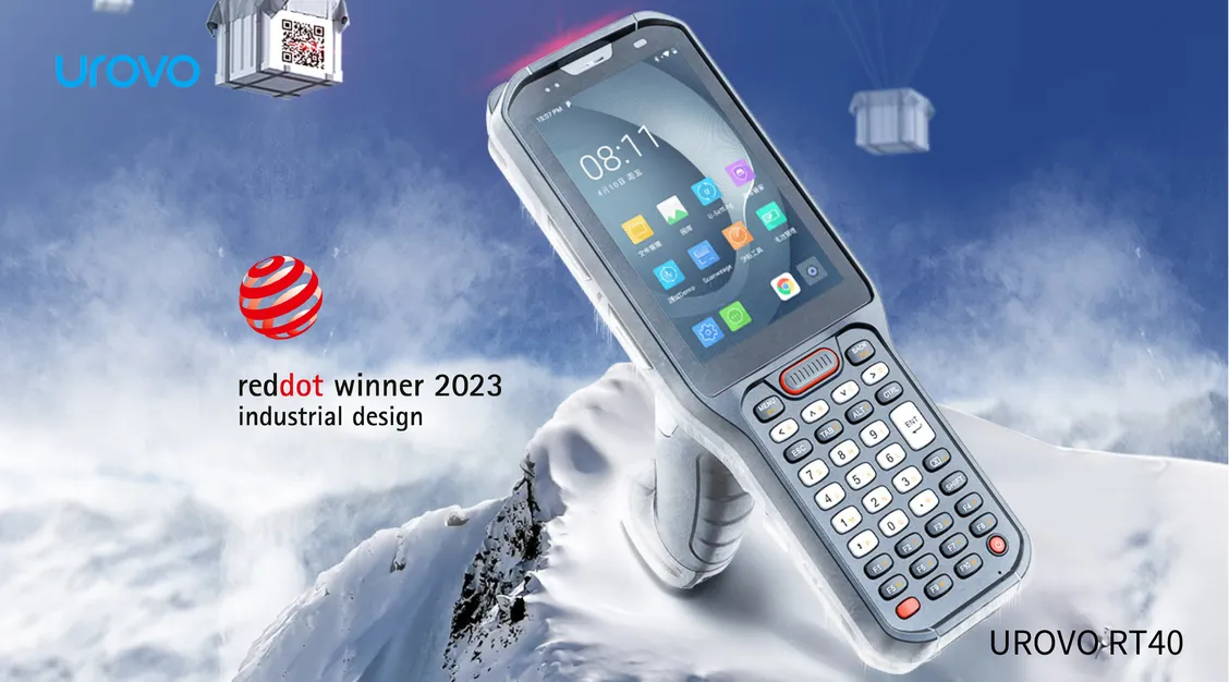 UROVO's Mobile Computers DT50 5G and RT40 Received Red Dot 2023 Product Design Awards