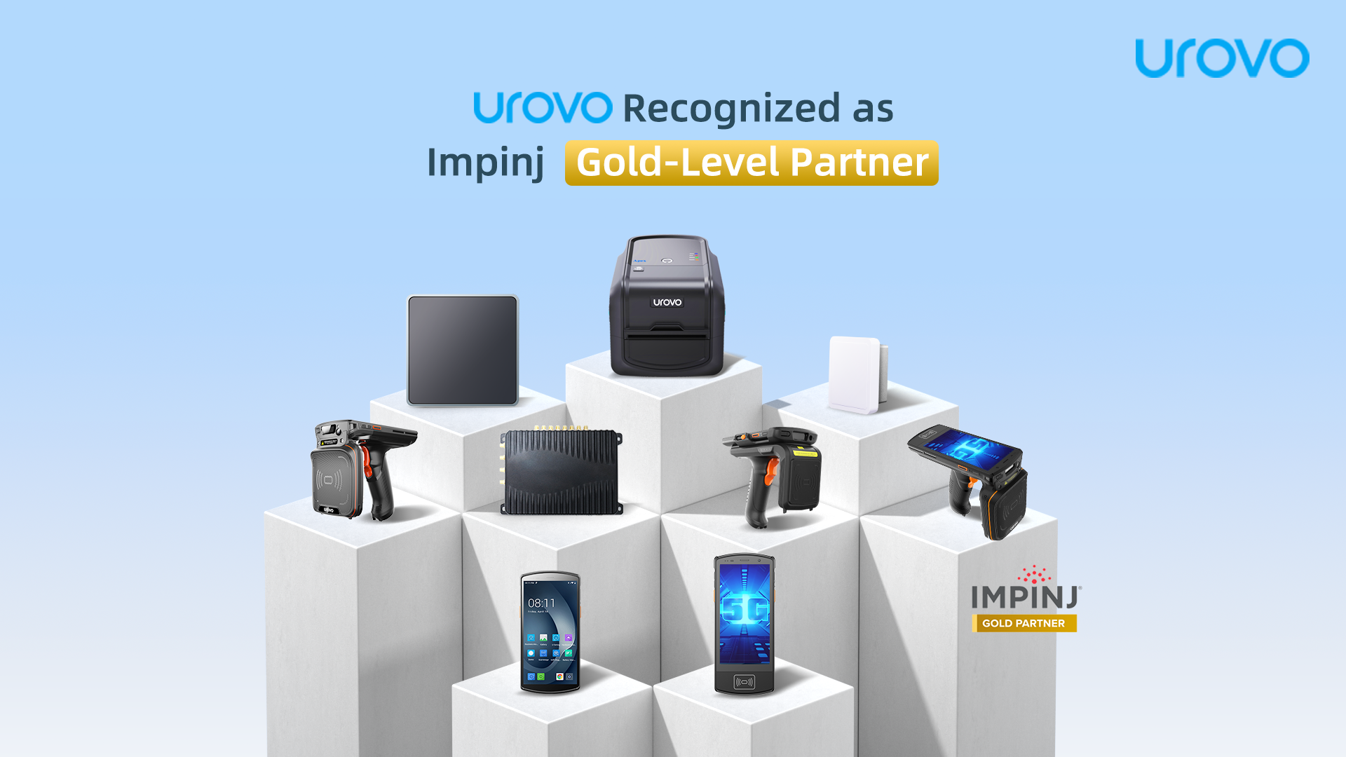 Urovo Recognized as Impinj Gold-Level Partner to Advance RFID Applications